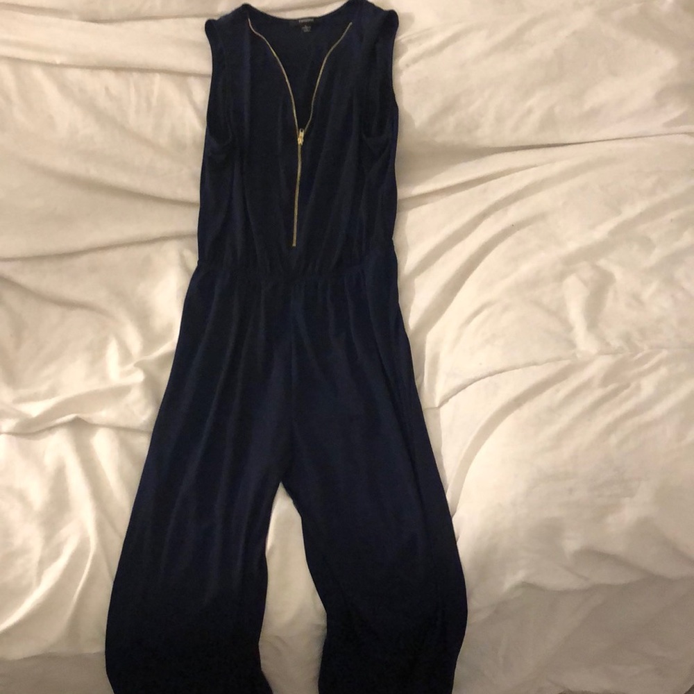 Navy Blue Jumpsuit